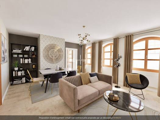 Appartement à vendre 170 000 € 2 pièces 1 chambre 63 m² Étage 2/3 Centre Ville Pontarlier 25300