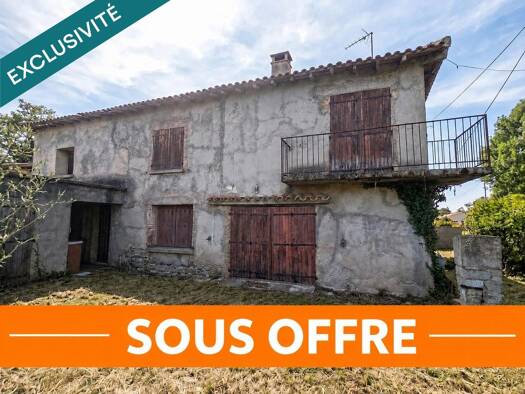 Maison à vendre 80 000 € 6 pièces 4 chambres 160 m² 866 m² de terrain Montans 81600