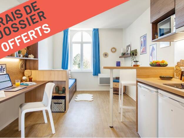 Studio à louer - logement étudiant 510 € 1 pièce 16 m² Village-Haut de Penoy-Les Cheminots Vandœuvre-lès-Nancy 54500