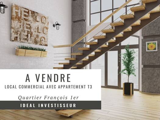 Local commercial à vendre 314 000 € 116 m² de surface de vente Centre Ville Le Havre 76600