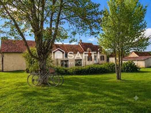 Ferme à vendre 170 000 € 2 pièces 1 chambre 71 m² 7 900 m² de terrain Piffonds 89330