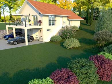 Terrain avec maison neuve à vendre 347 500 € Laval 38190