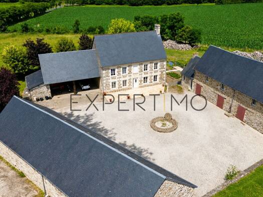 Maison à vendre 494 000 € 5 pièces 4 chambres 160 m² 9 000 m² de terrain Villers-Bocage 14310