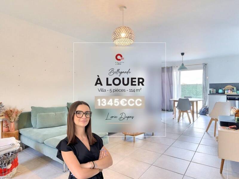 Maison à louer, 115m², BELLEGARDE