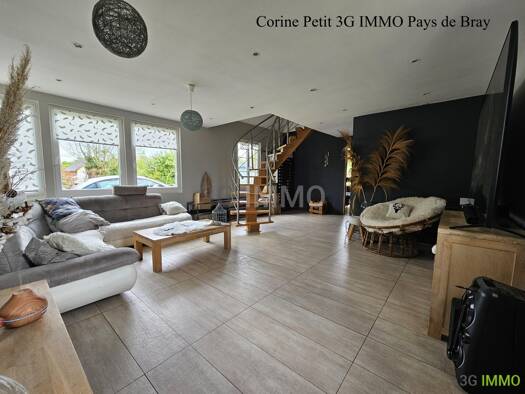 Maison à vendre 299 000 € 8 pièces 5 chambres 150 m² 13 917 m² de terrain Cuigy-en-Bray 60850