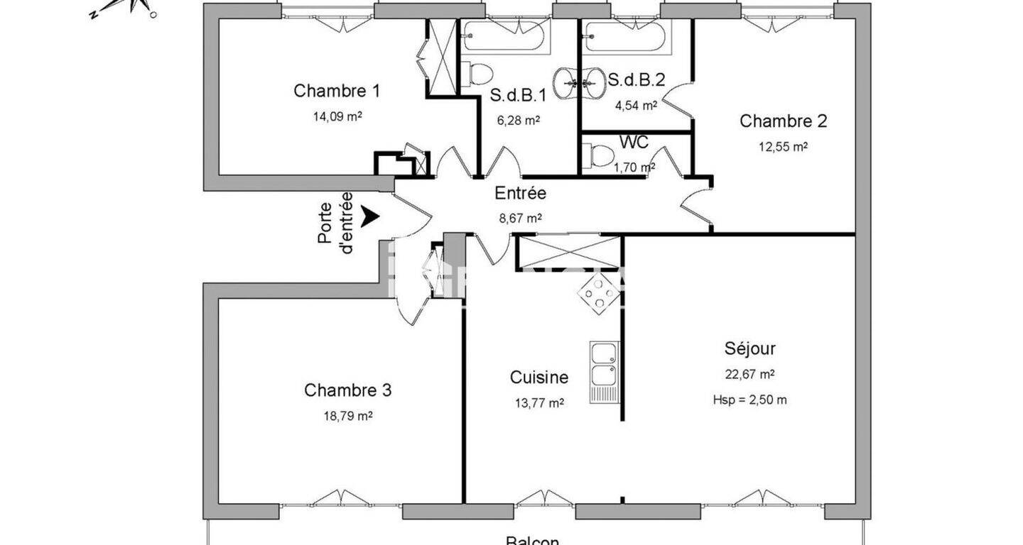 Maison à louer, 103m², CHENNEVIERES SUR MARNE