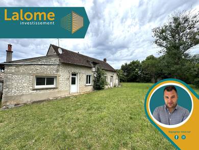 Maison à vendre 169 900 € 3 pièces 2 chambres 70 m² 602 m² de terrain Oulins 28260