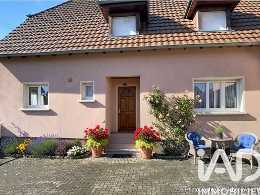 Maison de ville à vendre 229 000 € 5 pièces 3 chambres 116 m² 200 m² de terrain Rhinau 67860