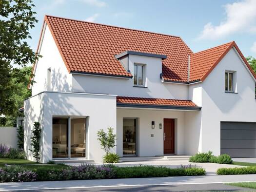 Terrain avec maison neuve à vendre 190 000 € 6 pièces 4 chambres 125 m² 350 m² de terrain Vernouillet 28500