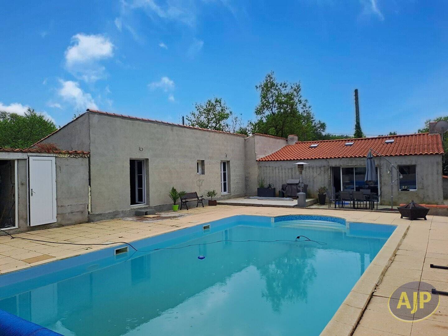 Maison à vendre, 124m², SAINT CHRISTOPHE DU LIGNERON