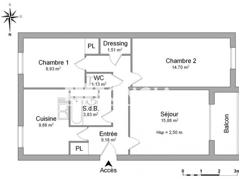 Maison à louer, 66m², MONTPELLIER