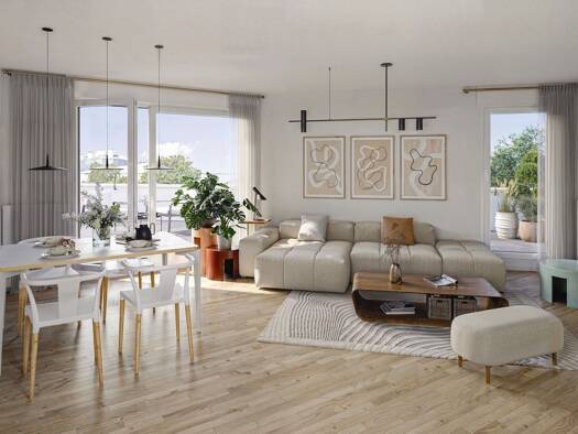 Appartement à vendre - neuf 371 556 € 3 pièces 2 chambres 62,34 m² dès le 31/12/2026 République-Université Nanterre 92000