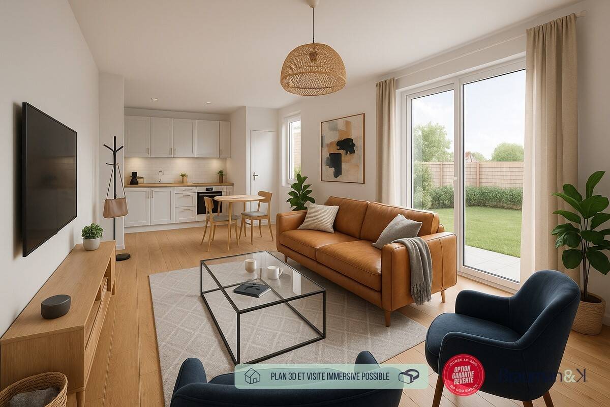 Maison à vendre, 58m², HEROUVILLE SAINT CLAIR