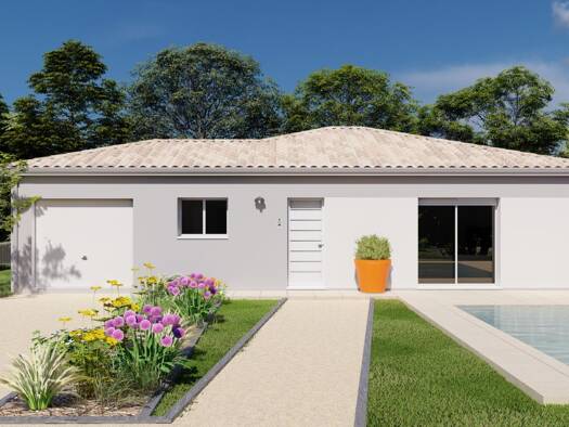 Terrain avec maison neuve à vendre 172 000 € 5 pièces 3 chambres 90 m² 450 m² de terrain Saint-Laurent-Médoc 33112