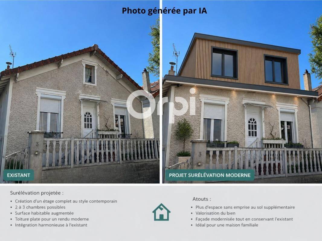 Maison à vendre, 74m², ANTONY
