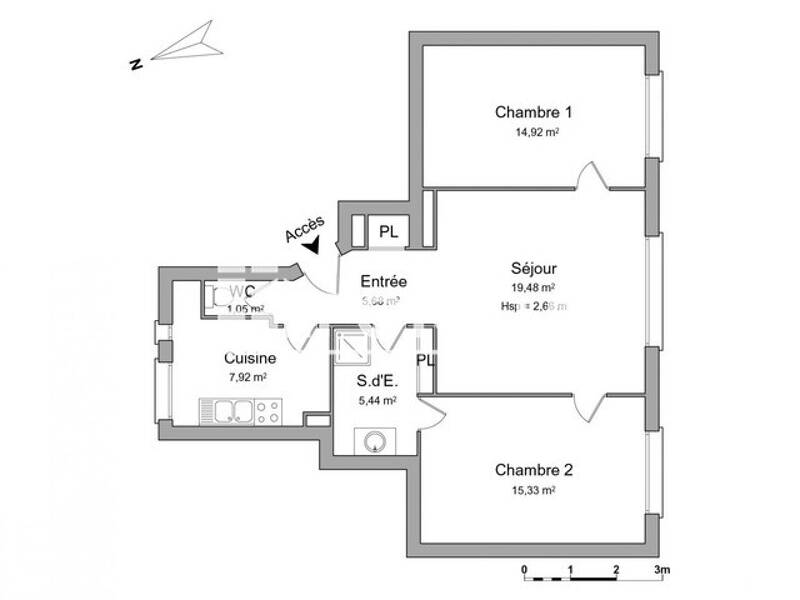 Maison à louer, 70m², POITIERS