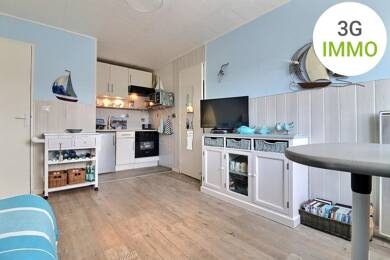 Appartement à vendre 139 000 € 2 pièces 1 chambre 27,7 m² Dernier étage, Étage 3/3 Villers-sur-Mer 14640