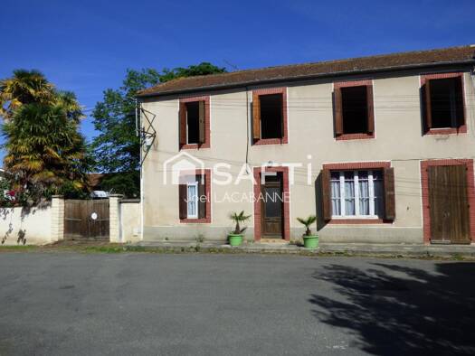 Maison à vendre 91 000 € 8 pièces 4 chambres 180 m² 1 116 m² de terrain Castelnau-Rivière-Basse 65700