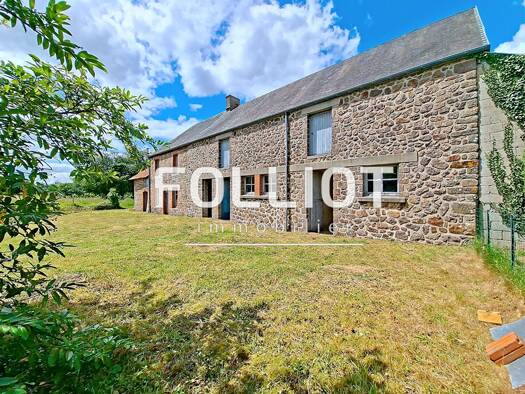 Maison à vendre 91 500 € 2 pièces 200 m² 3 184 m² de terrain Percy-en-Normandie 50410