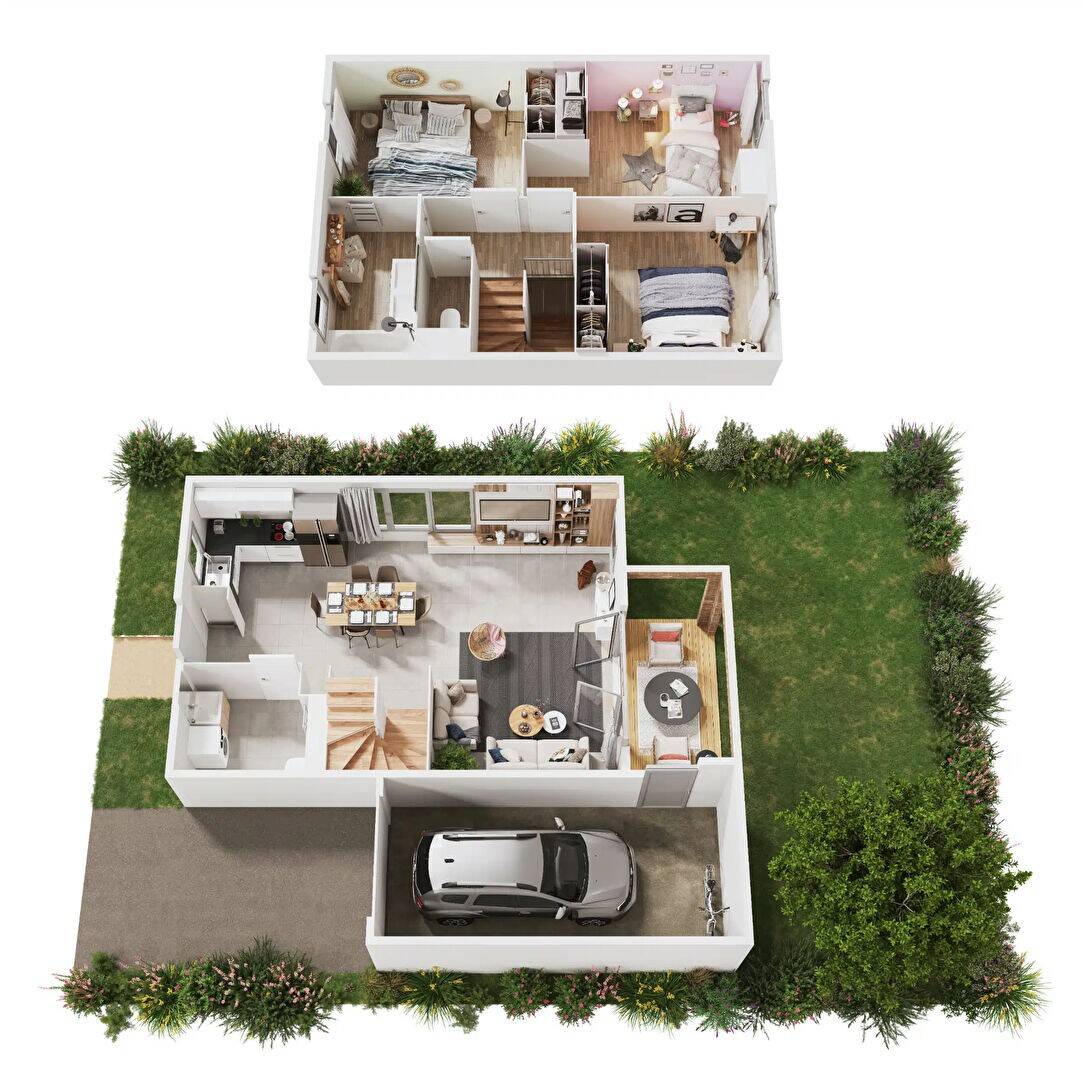 Maison à vendre, 85m², TOURNEFEUILLE