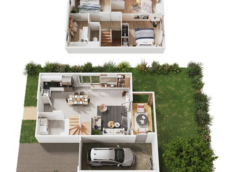 Maison à vendre, 85m², TOURNEFEUILLE