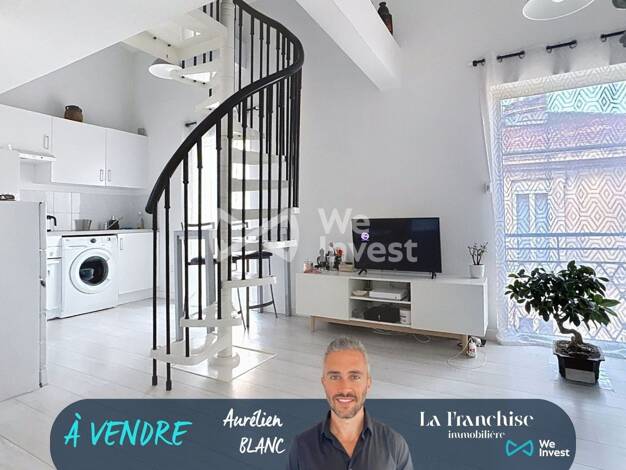 Duplex à vendre 189 000 € 2 pièces 1 chambre 34 m² Étage 2/2 Gares Montpellier 34000