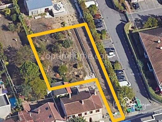 Terrain constructible viabilisé à vendre 299 900 € 858 m² de terrain Lalande Toulouse 31200