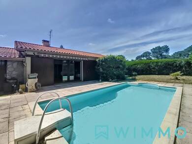 Maison de plain-pied à vendre 370 000 € 5 pièces 3 chambres 103,7 m² 579 m² de terrain Cap de Bos Pessac 33600