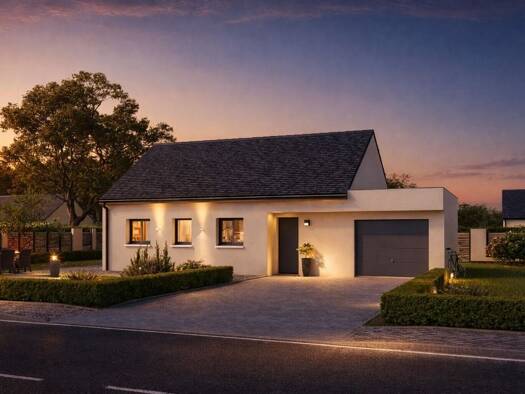 Terrain avec maison neuve à vendre 281 000 € 5 pièces 3 chambres 90 m² 622 m² de terrain Champmotteux 91150