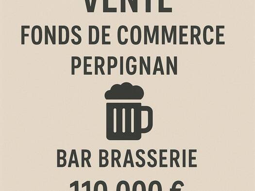 Local commercial à vendre 110 000 € 150 m² de surface de vente Clémenceau Perpignan 66000