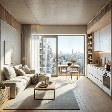 Appartement à vendre 185 000 € 2 pièces 1 chambre 46 m² Bordeaux 33800
