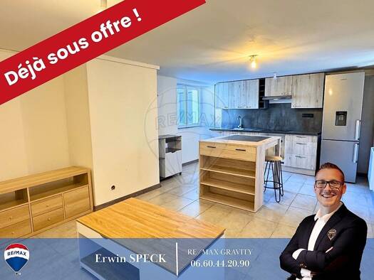 Appartement à vendre 143 000 € 3 pièces 2 chambres 69 m² RDC Marnaz 74460