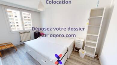 Appartement à louer 440 € 5 pièces 4 chambres 68 m² 2ème étage Abry Grenoble 38000