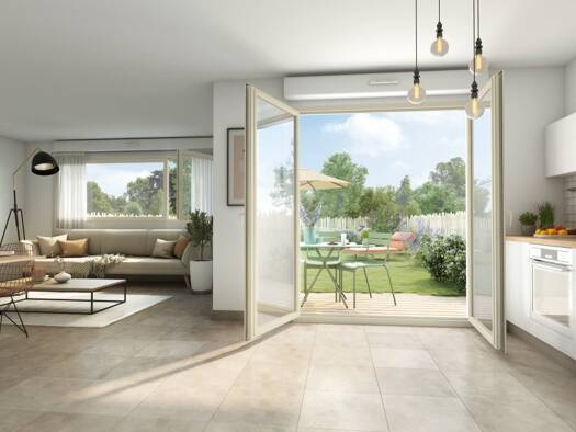 Appartement à vendre - neuf 354 000 € 2 pièces 1 chambre 49 m² RDC/2 Archamps 74160