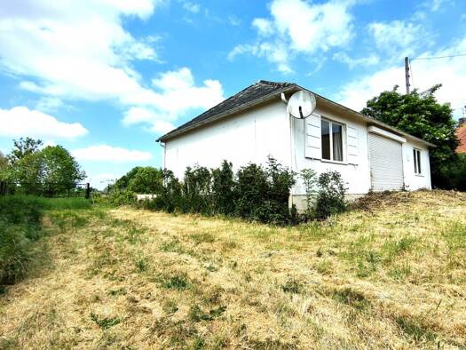 Maison de plain-pied à vendre 92 000 € 4 pièces 2 chambres 90 m² 612 m² de terrain Rive Droite Arques 62510