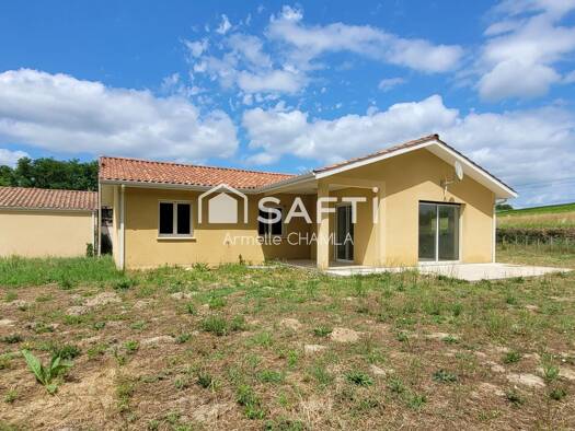 Maison de plain-pied à vendre 270 000 € 4 pièces 3 chambres 107 m² 990 m² de terrain Bommes 33210