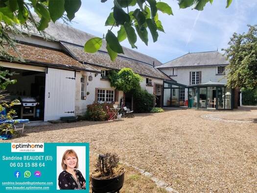 Maison à vendre 312 000 € 6 pièces 3 chambres 146 m² 2 815 m² de terrain Villemeux-sur-Eure 28210