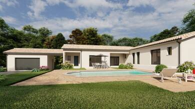 Terrain avec maison neuve à vendre 395 000 € Casteljaloux 47700