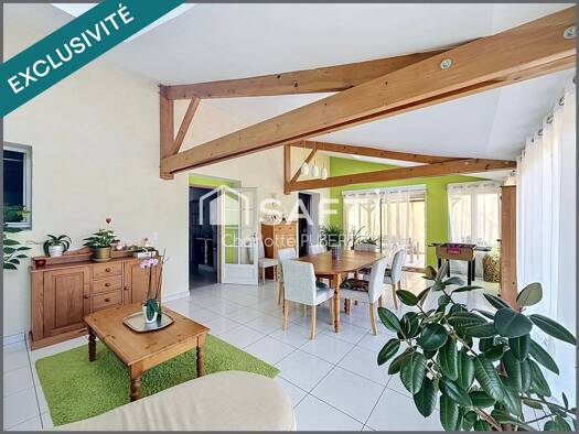 Maison à vendre 300 000 € 6 pièces 4 chambres 126 m² 1 331 m² de terrain Esvres 37320