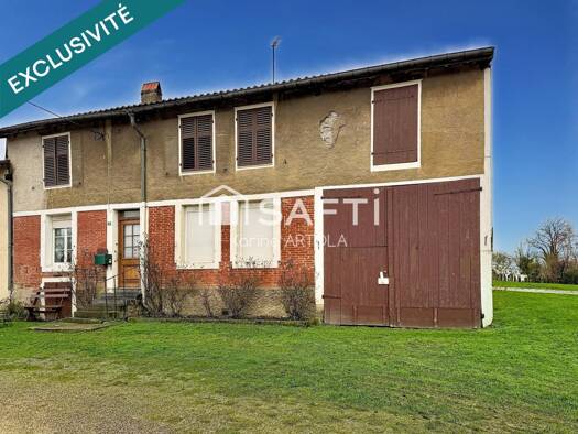 Maison à vendre 50 000 € 3 pièces 1 chambre 92 m² 1 540 m² de terrain Waly 55250