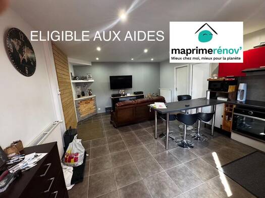 Appartement à vendre 125 000 € 3 pièces 1 chambre 41 m² RDC Peripherie Saint-Genest-Lerpt 42530