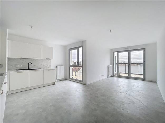 Appartement à louer 1 220 € 3 pièces 2 chambres 62 m² 3ème étage Saint Leu-Commandant Louis Bouchet Épinay-sur-Seine 93800