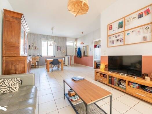 Maison de plain-pied à vendre 278 940 € 3 pièces 2 chambres 84 m² 287 m² de terrain Nord-Beauséjour Saint-Herblain 44800