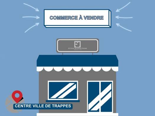 Local commercial à vendre 195 000 € 65 m² de surface de vente Langevin-Thorez-Farge Trappes 78190