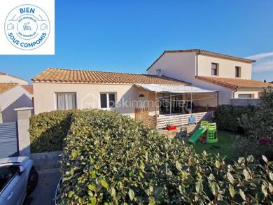 Maison de plain-pied à vendre 249 000 € 5 pièces 4 chambres 94,7 m² 303 m² de terrain Montfavet Banlieue Avignon 84140
