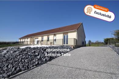 Maison de plain-pied à vendre 149 000 € 5 pièces 3 chambres 77 m² 600 m² de terrain La Groise 59360