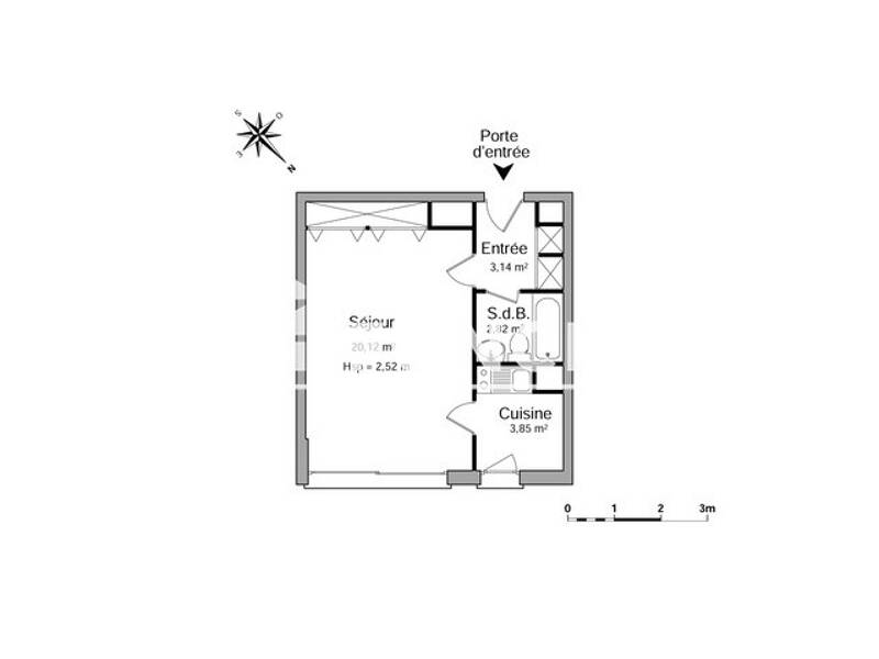 Maison à louer, 27m², LILLE