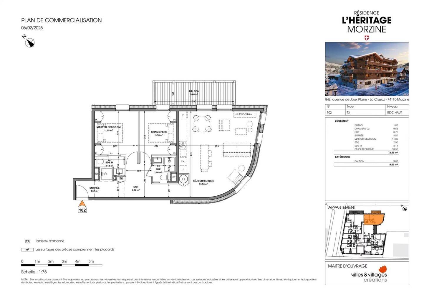 Maison à vendre, 73m², MORZINE