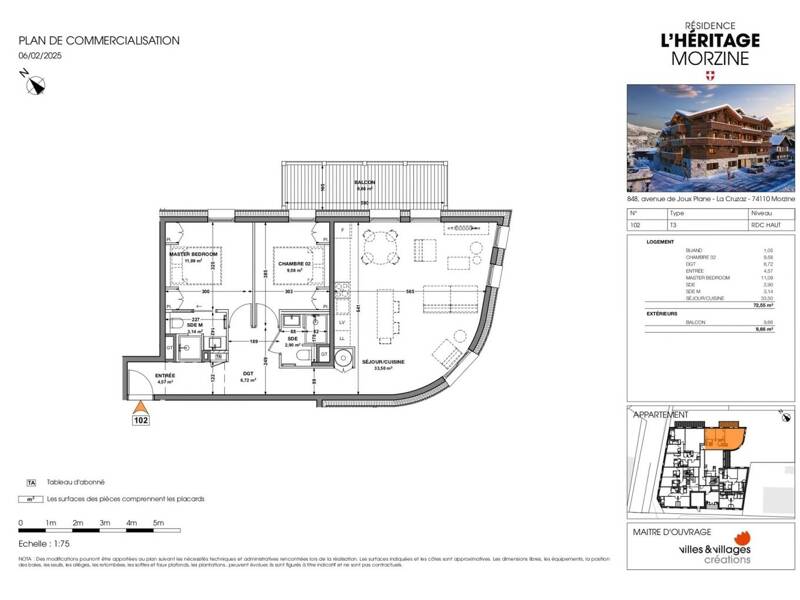 Maison à vendre, 73m², MORZINE