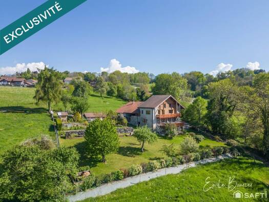 Maison à vendre 595 000 € 4 pièces 1 chambre 136 m² 1 740 m² de terrain Saint-Paul-en-Chablais 74500